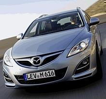 Mazdas 6 setzte sich unter 17 Kombis durch. Foto: Mazda/auto-reporter.net